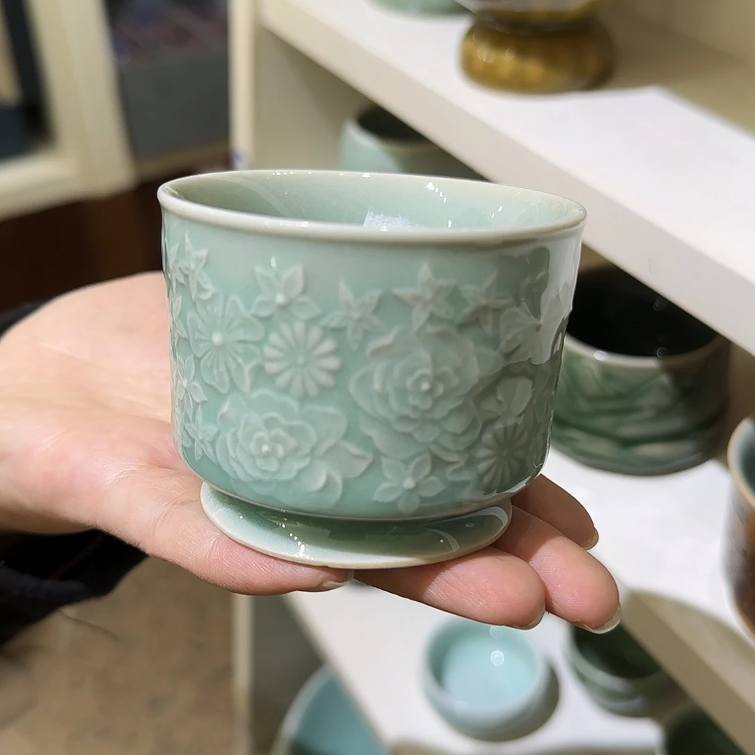 龙泉敬悦青瓷品茗杯