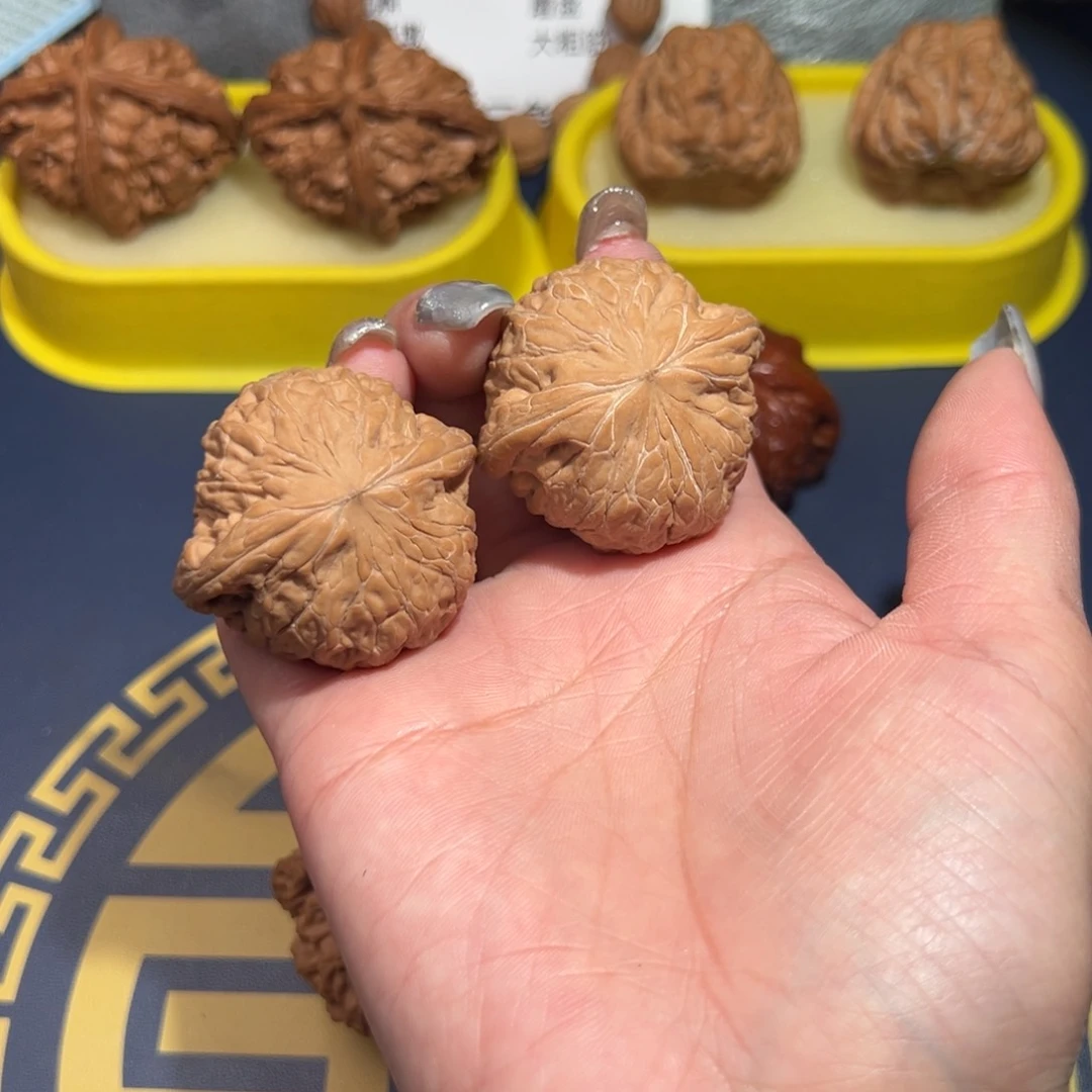 文玩核桃把件铁锤39.5全品