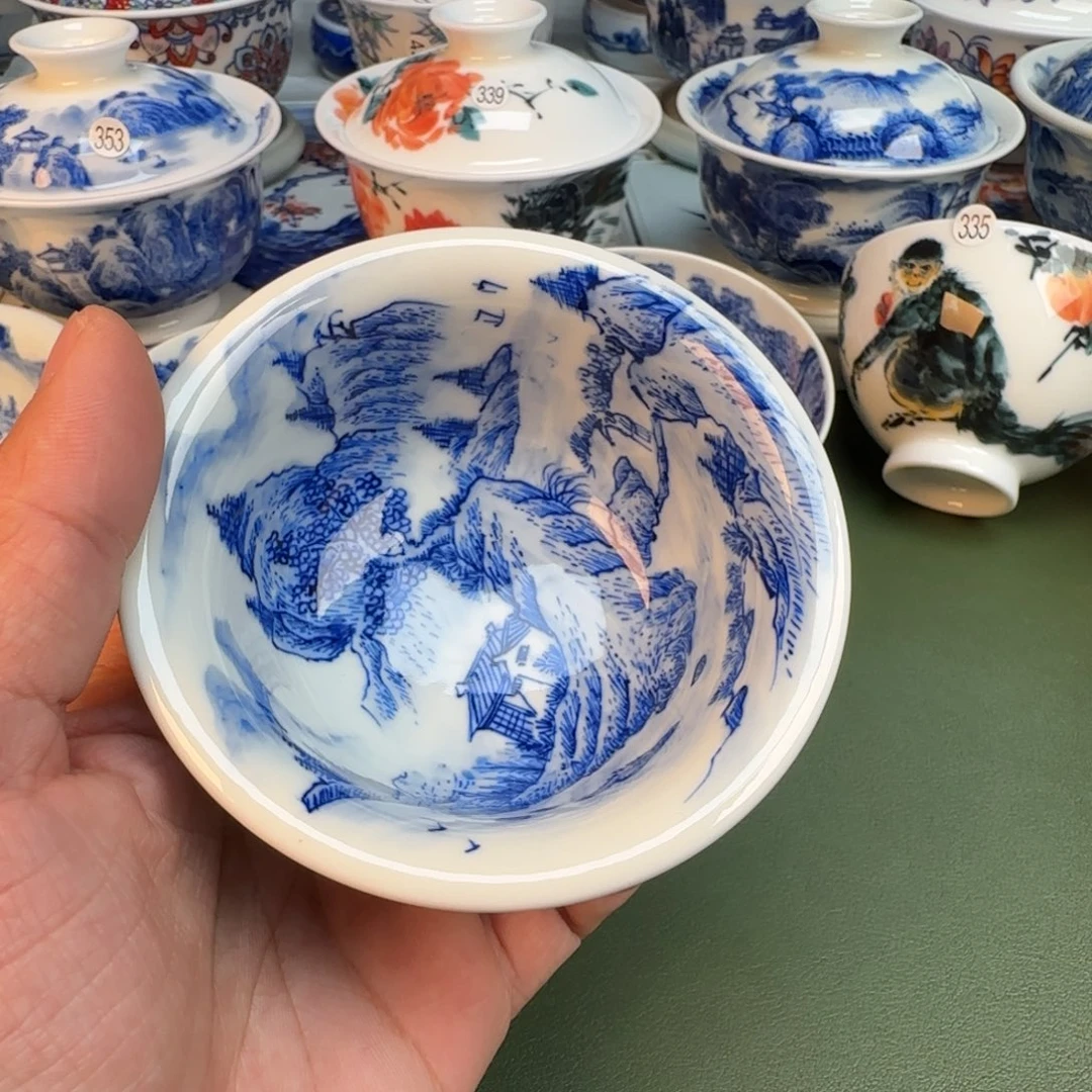 陶纯手工纯手绘茶具359