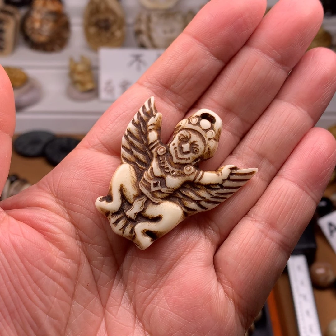 驼骨把件天天都在盘