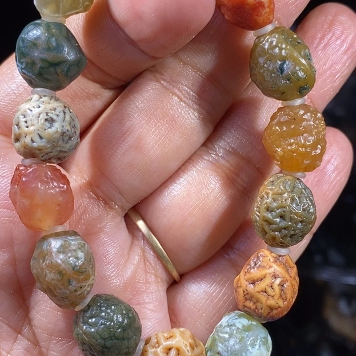 玛瑙/玉髓珠宝半成品未镶嵌