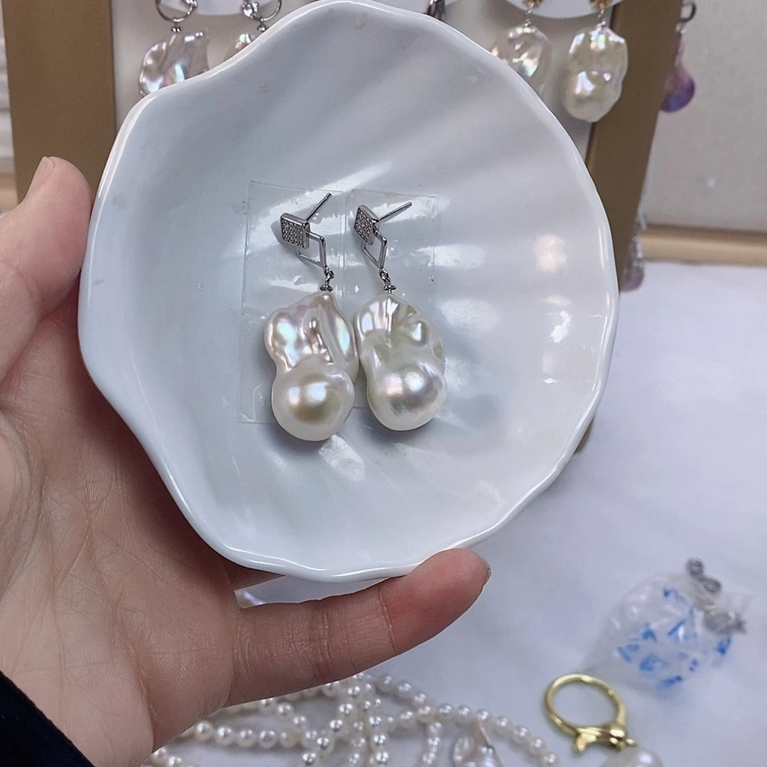 合金无925银配耳饰定制款不退换