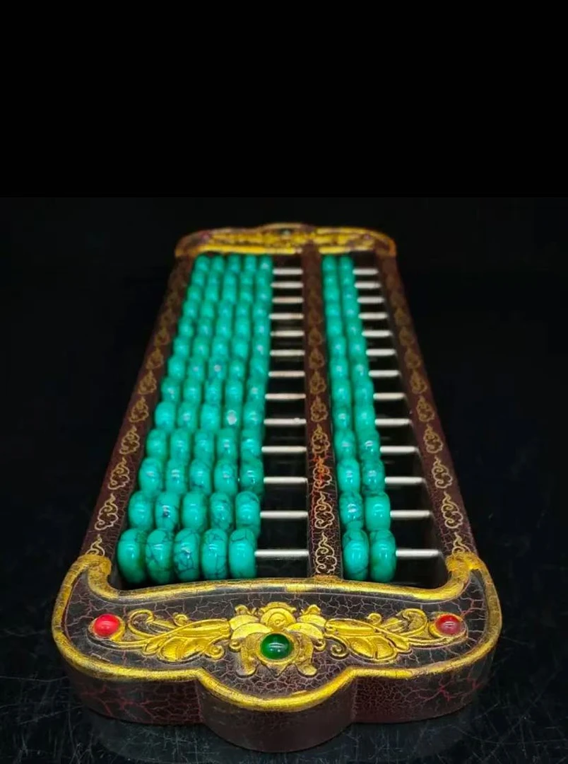 仿古杂项珍算盘 账房会计用品 高摆件收藏专用老式