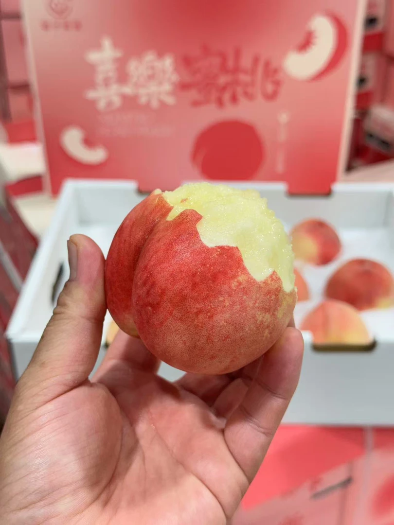 老牛专属 龙泉驿水蜜桃 1件净4斤8-10颗快递包邮