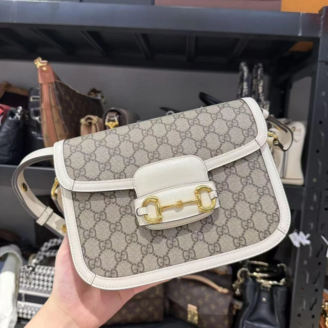 95新 GUCCI/古驰 古驰 1955马鞍/二奢包包