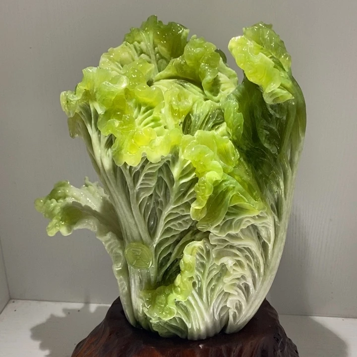 未镶嵌蛇纹石玉（覆膜）珠宝奇石