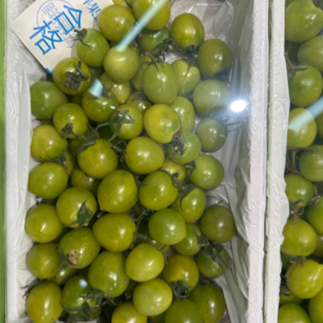 精选清甜翡翠千禧番茄小番茄一盒原箱2斤左右番茄同城配云南省