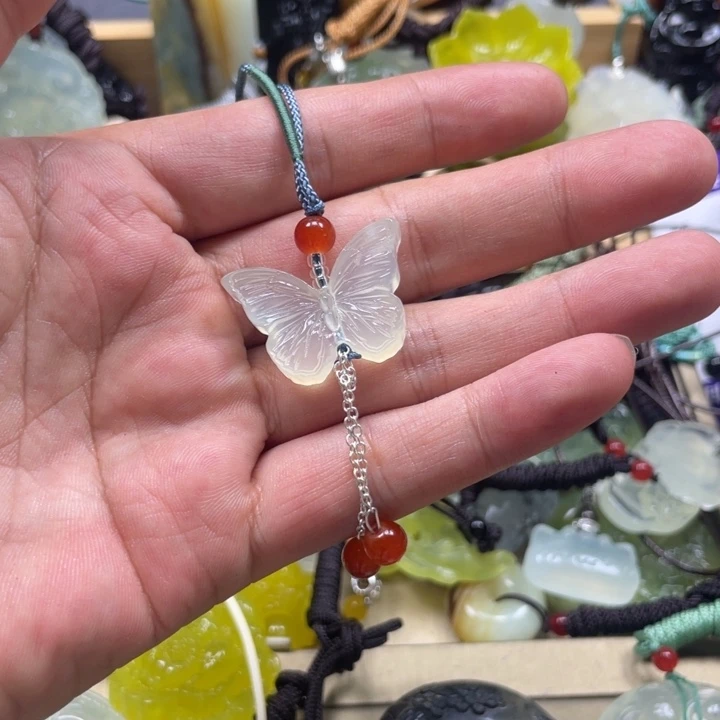 鑫***鑫蛇纹石玉未镶嵌颈饰