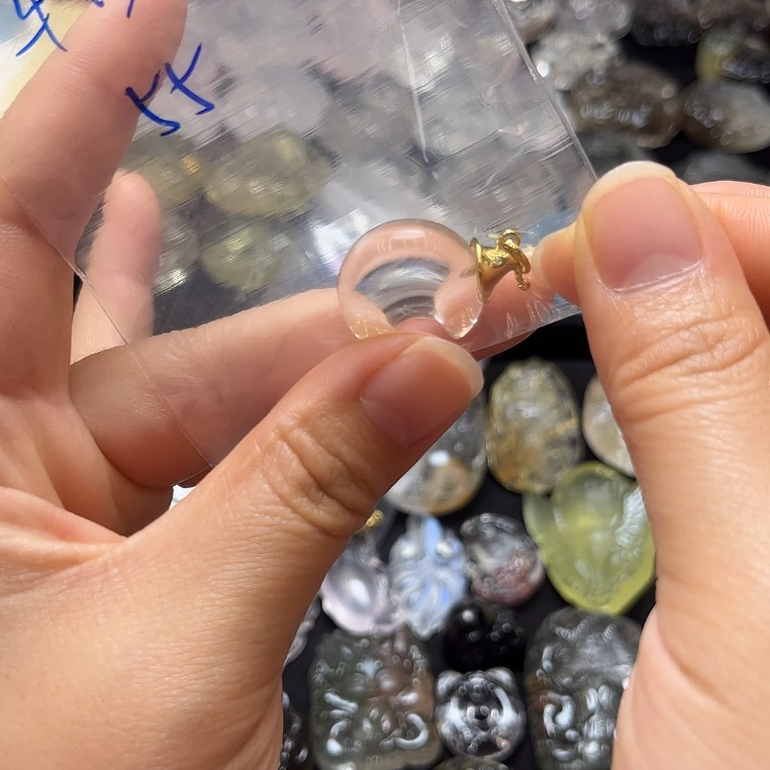 颈饰银S925镶嵌水晶牛****-补差9