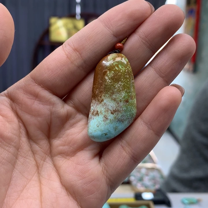 绿松石未镶嵌配饰