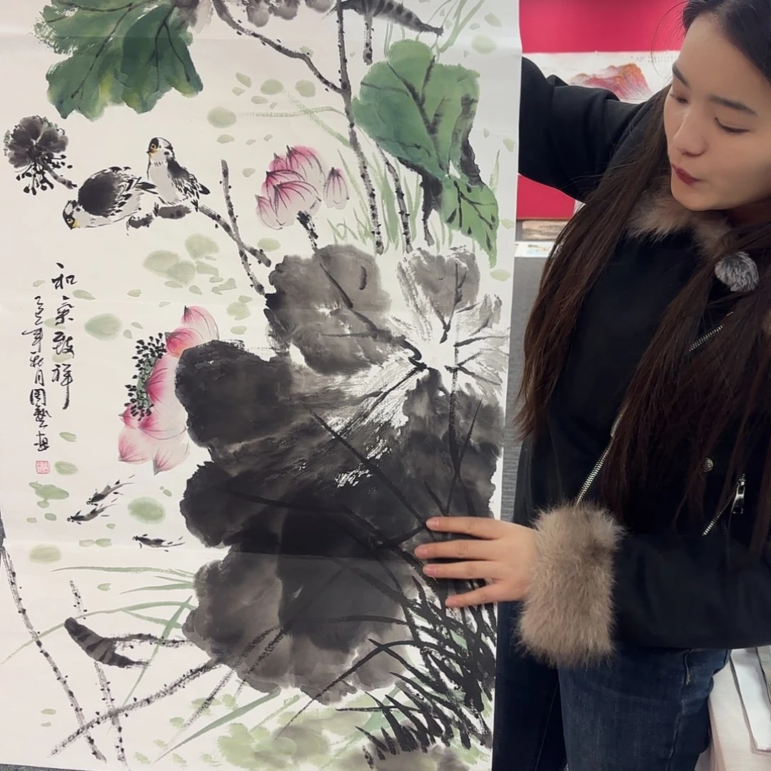 国画国画作品纯手绘