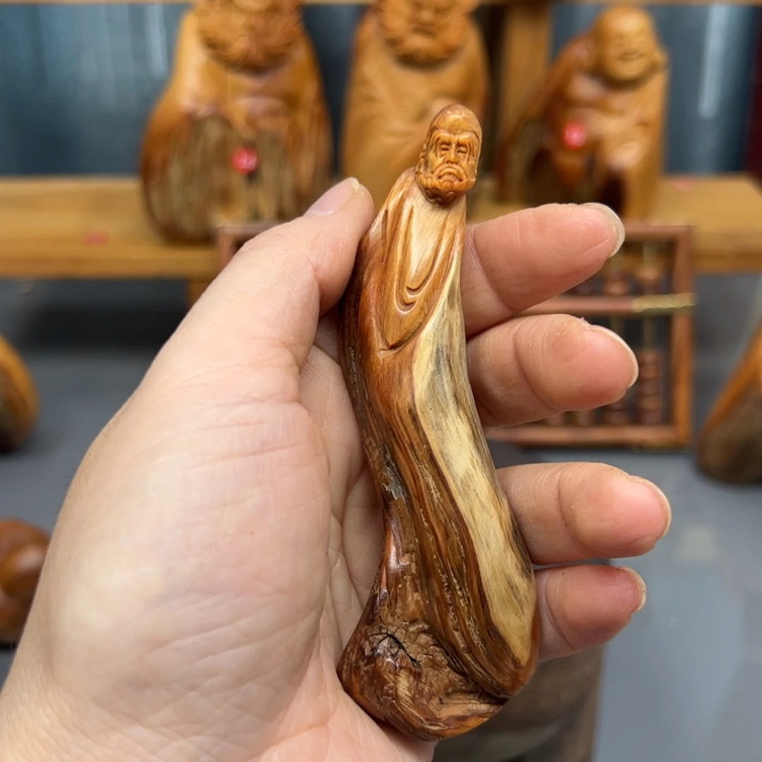 柏木崖柏木摆件手把件，54