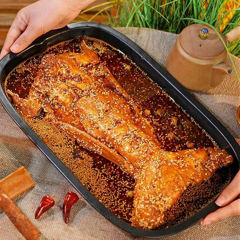 肖三婆四川特色香辣味手撕兔1kg成都特产美食兔肉零食小吃私房菜