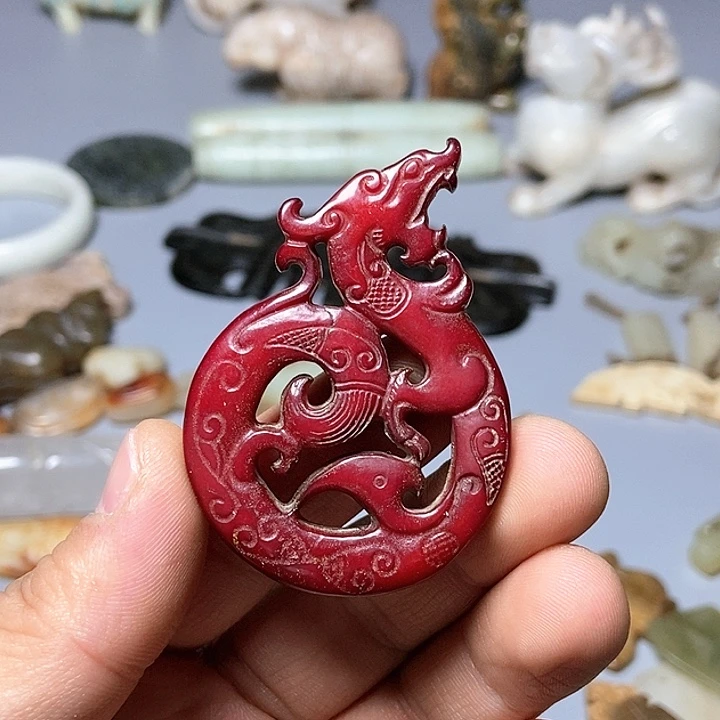 和田玉未镶嵌颈饰231