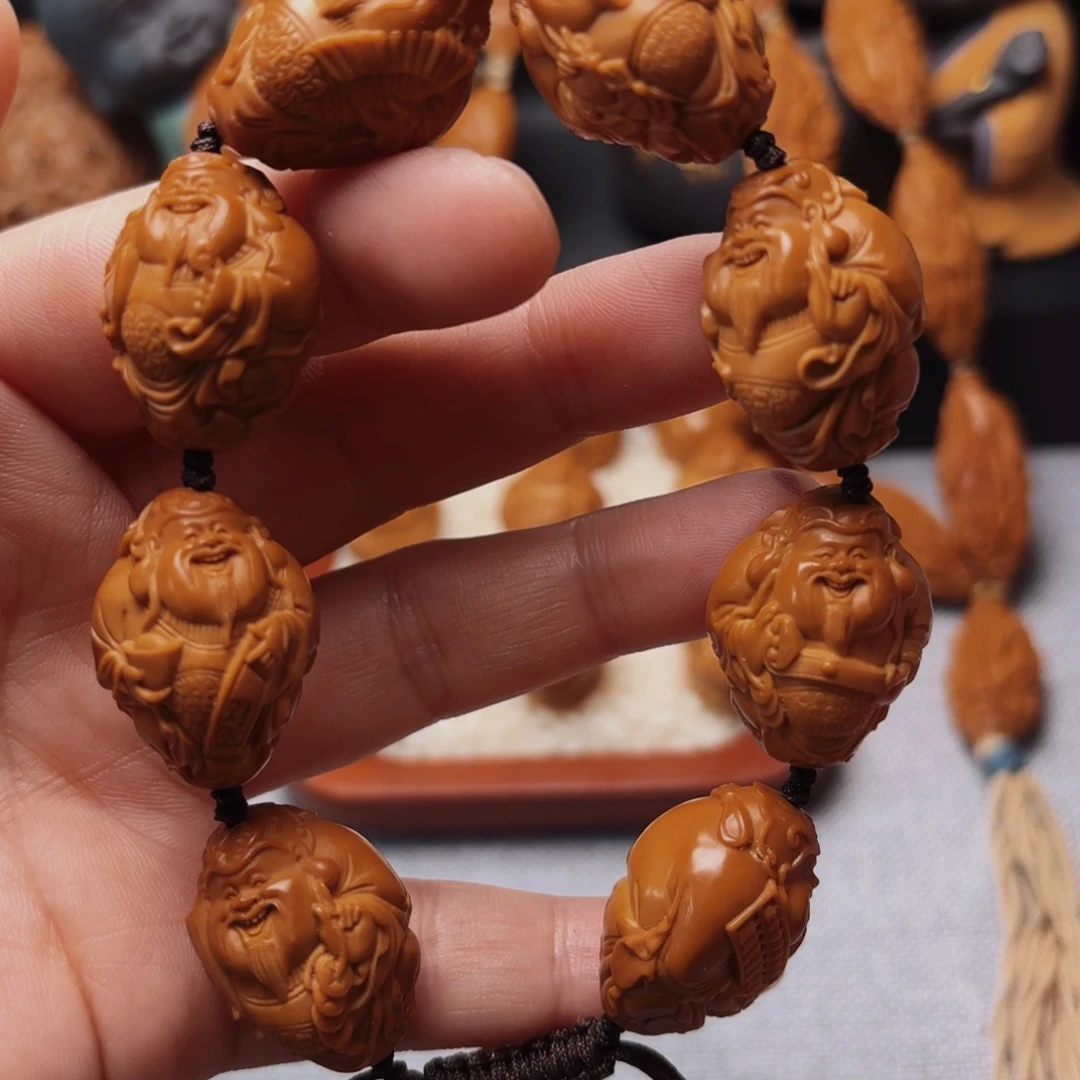 橄榄核手串/手链财神