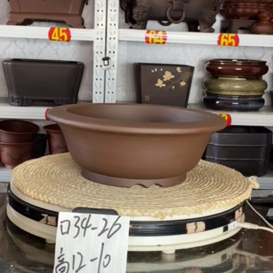紫砂花盆宜兴紫砂花盆产地直销