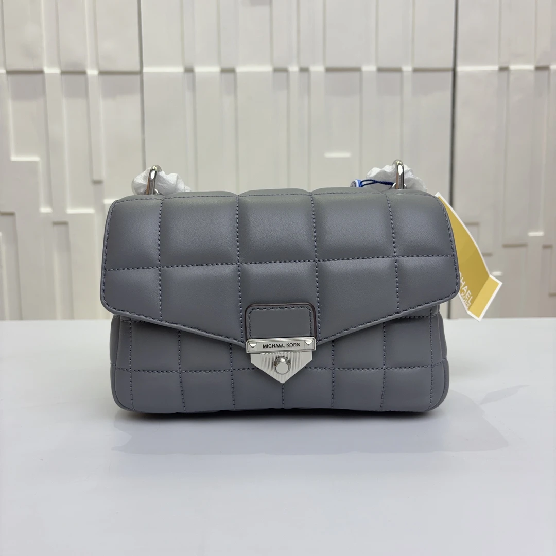 99新 MICHAEL KORS/迈克高仕 思斯专属 MK小灰斜挎b包 GMTC201