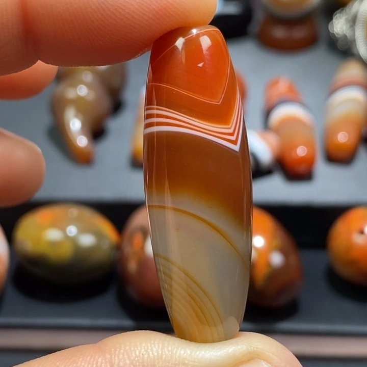 玛瑙/玉髓未镶嵌挂件