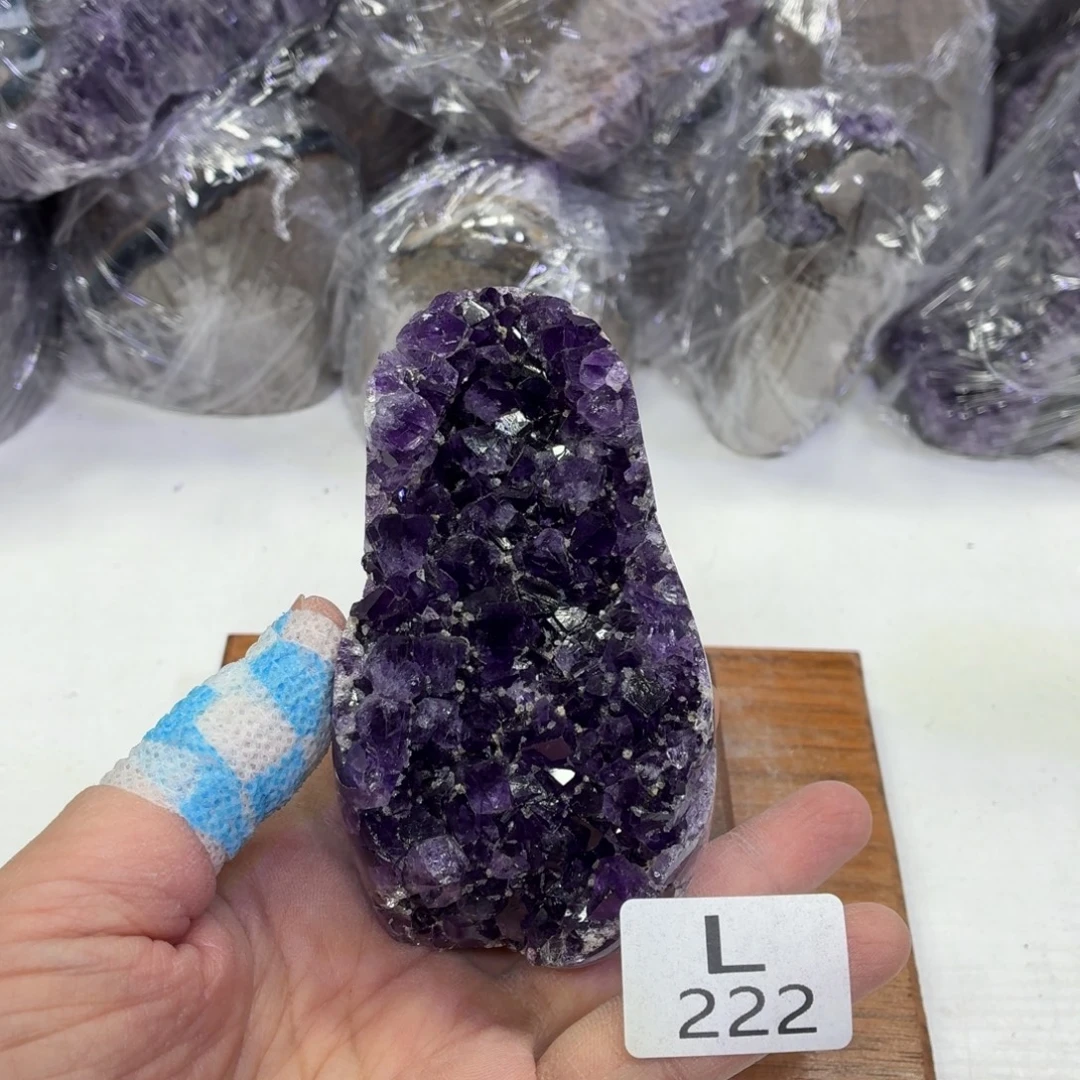 摆件水晶未镶嵌天然紫水晶