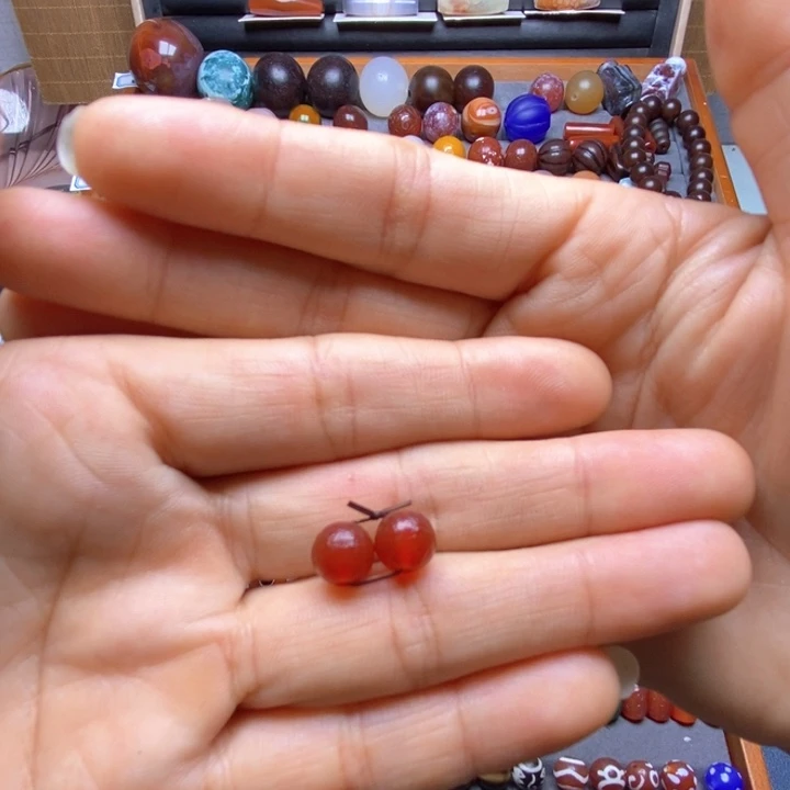 玛瑙/玉髓巴西玛瑙未镶嵌李*霞