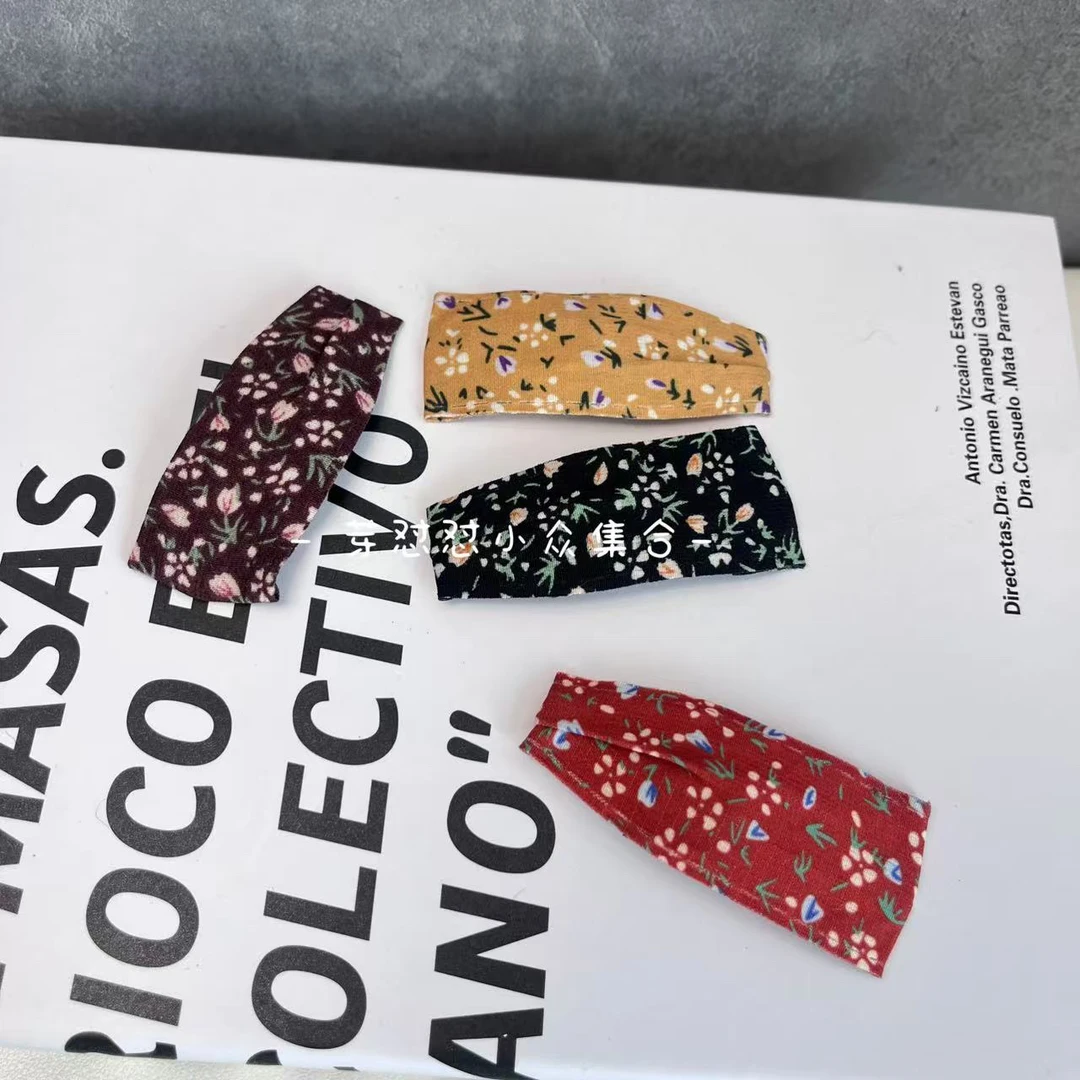 芽怼怼韩国碎花掰掰夹 06138