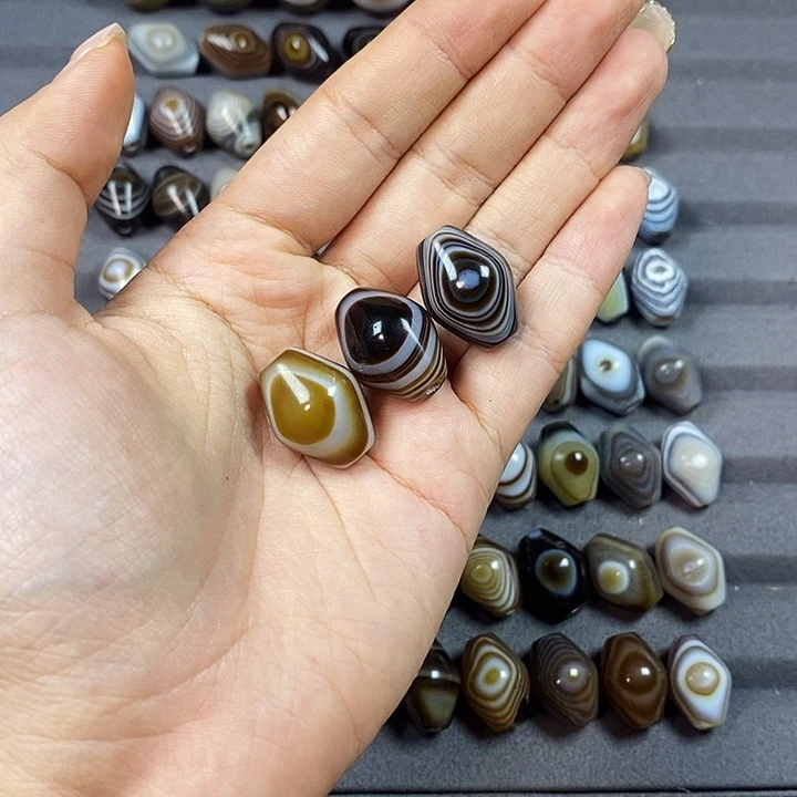 ****财合金玛瑙/玉髓珠宝半成品