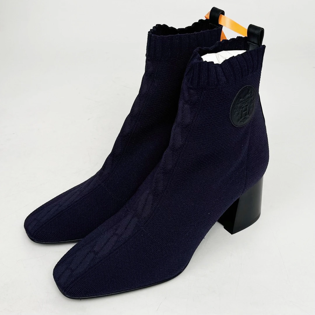 39码/Hermes/爱马仕 高跟靴/全新/jm07958