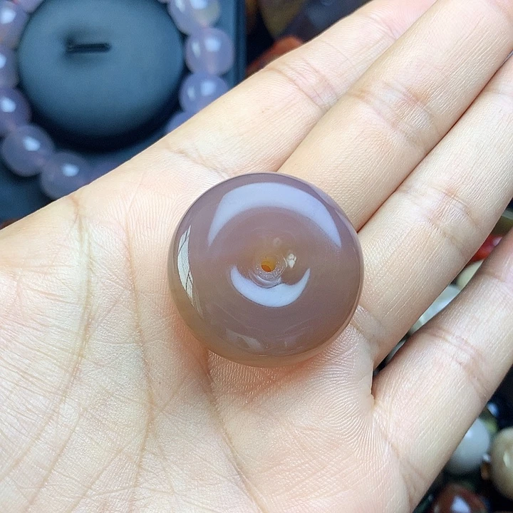 未镶嵌颈饰硅化玉树化玉平安扣