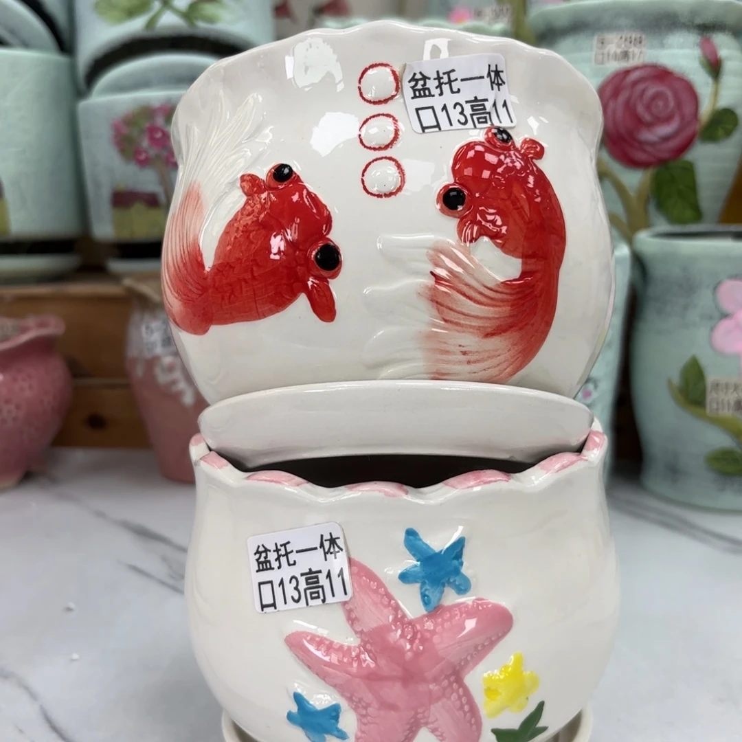 @夏西陶瓷花盆@@5955977