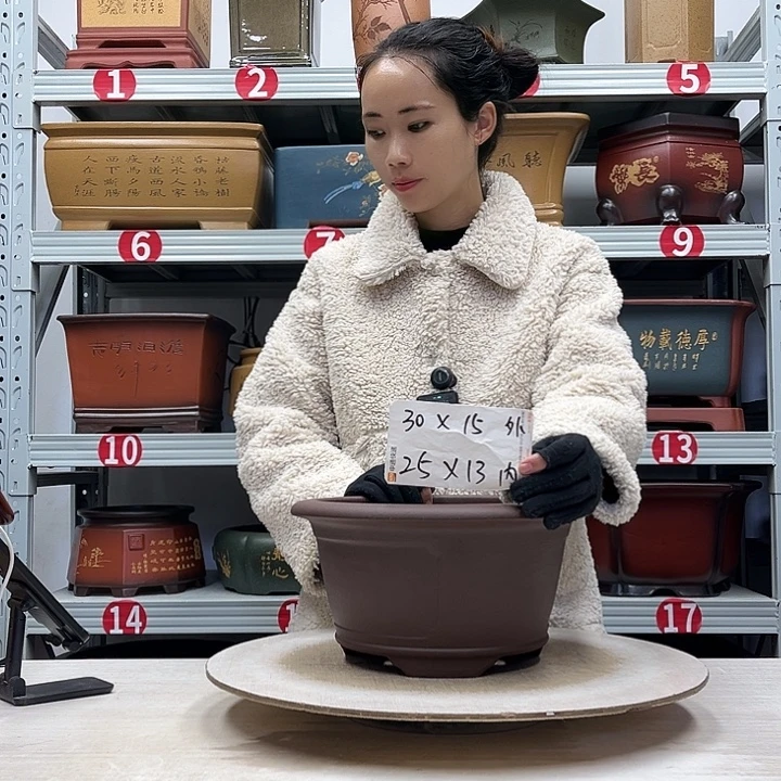 紫砂花盆紫砂花盆