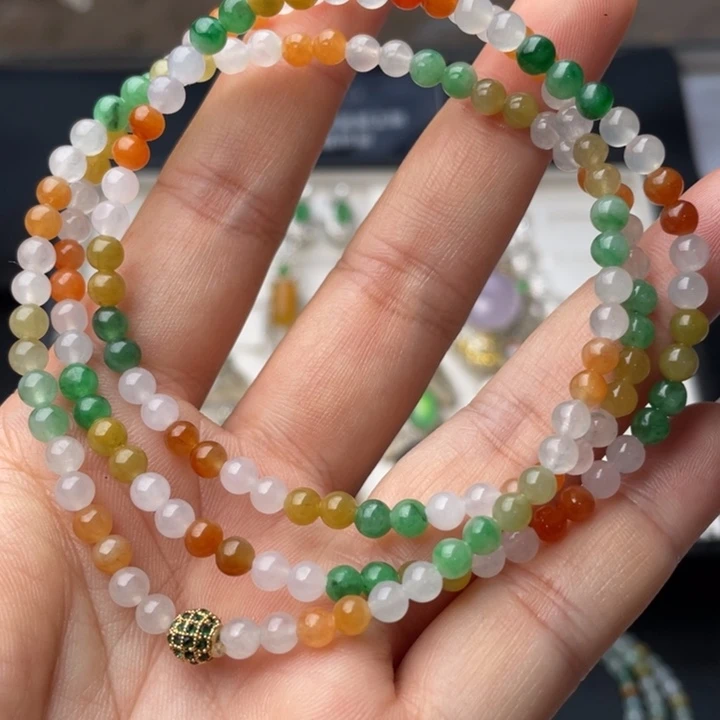 定制翡翠未镶嵌多宝