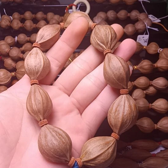 独***酌橄榄核手串/手链橄榄核四花铁核手串2.2左右