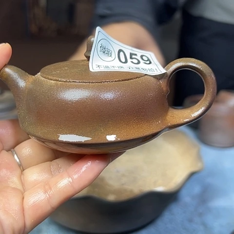戬谷龙窑柴烧茶壶059