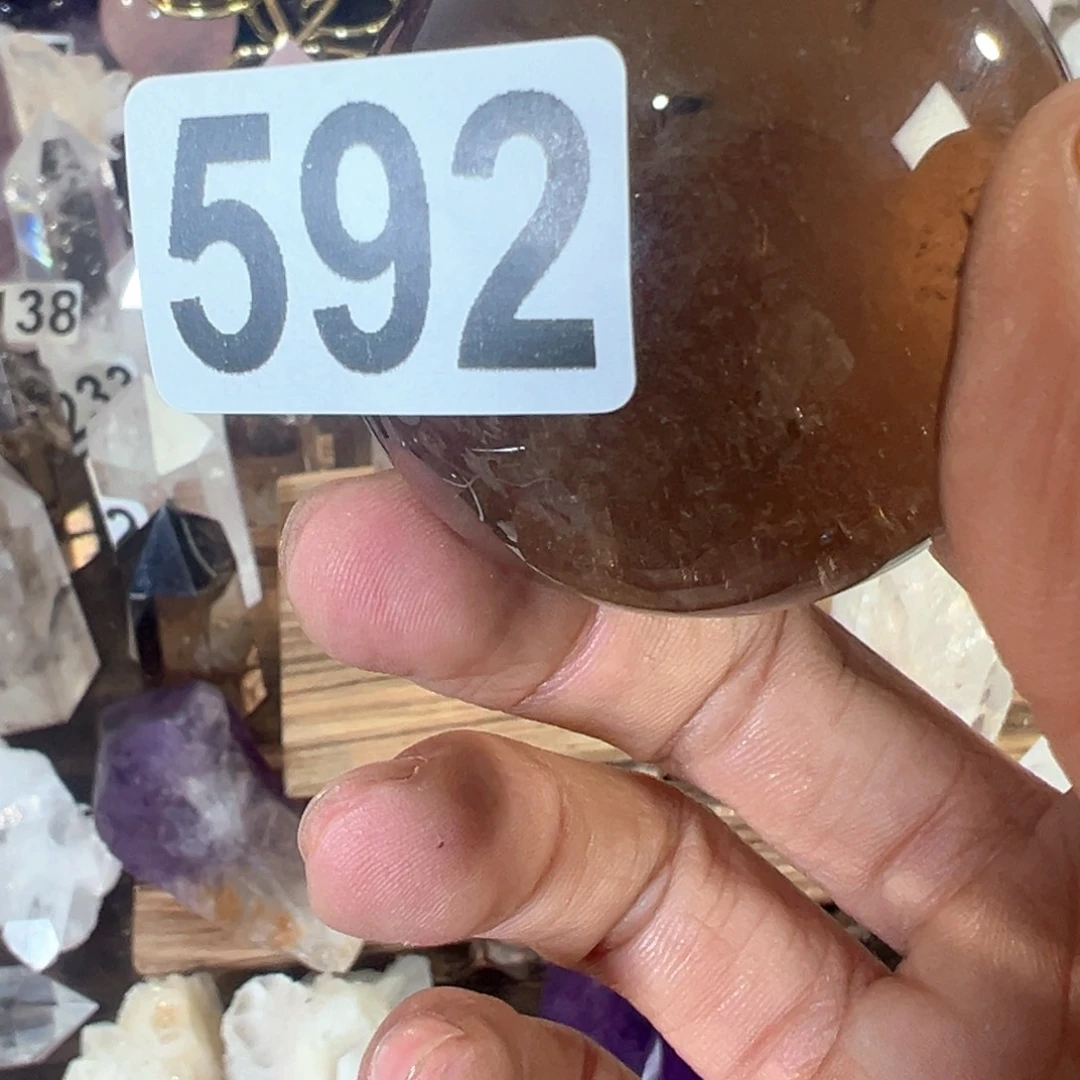 水晶天然水晶，默认微瑕未镶嵌螺*