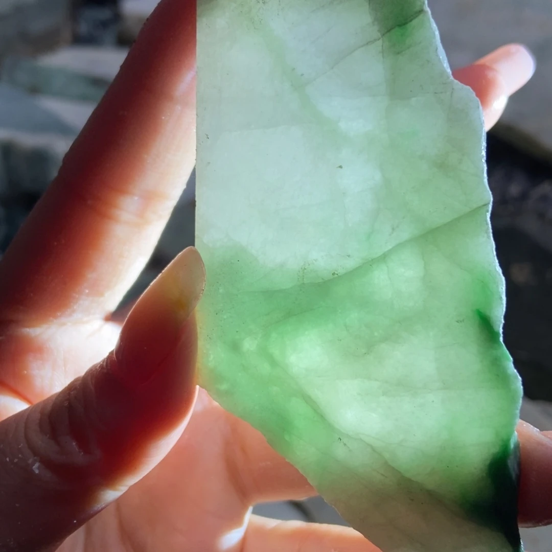 翡翠未镶嵌挂件天然翡翠