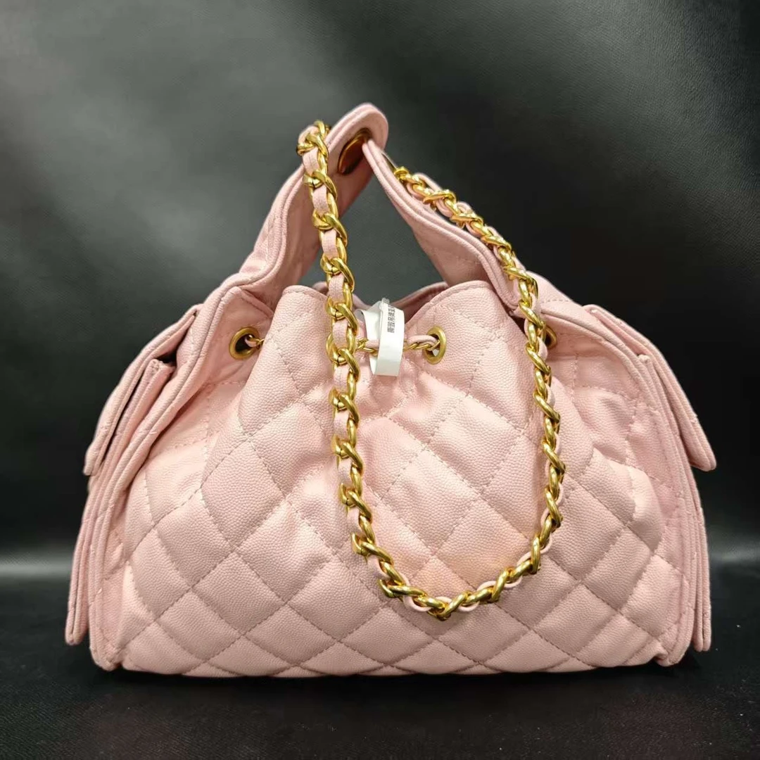 SMVP 高定奢品 时尚潮流真皮新款耳朵 0616 粉色