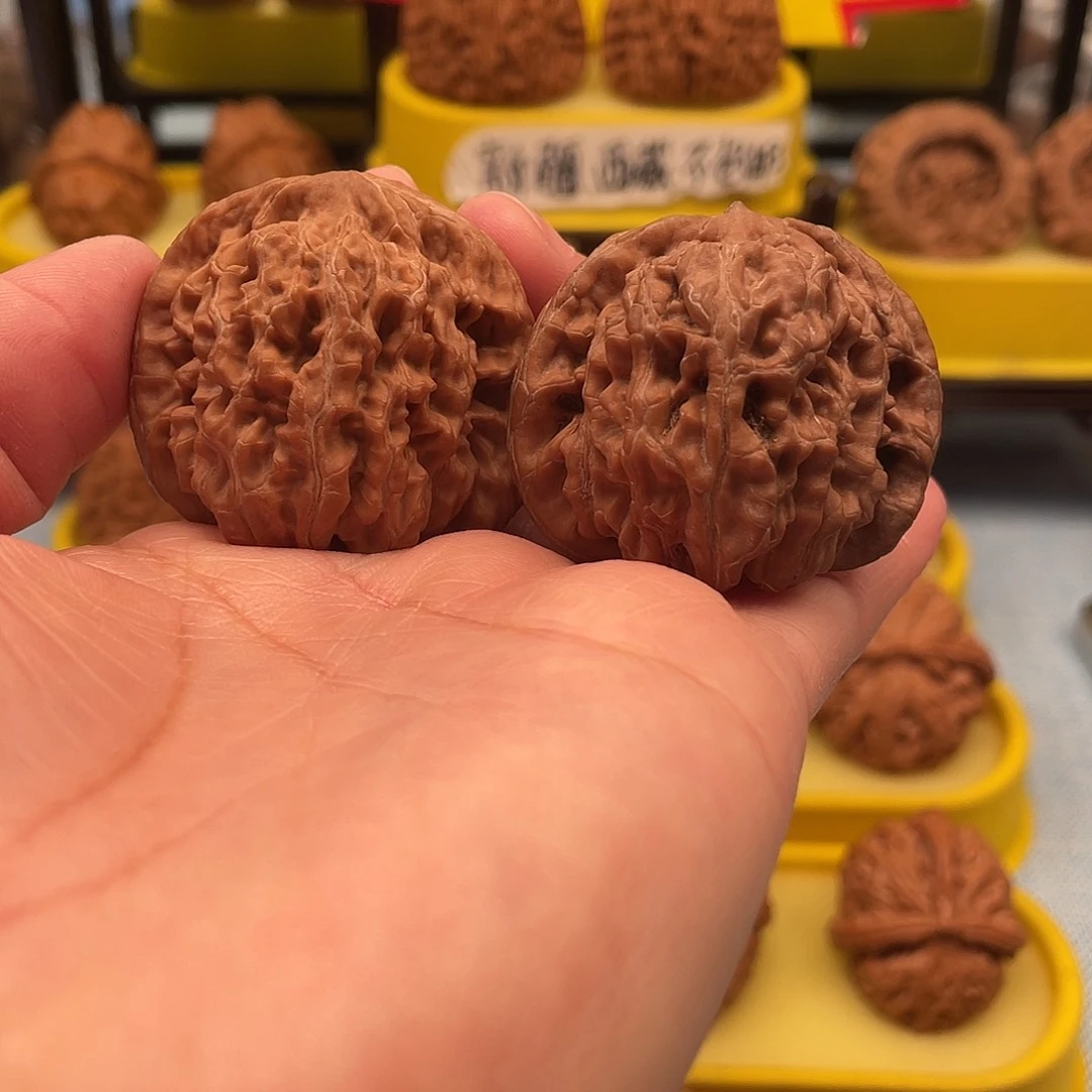 吊坠文玩核桃四座楼41