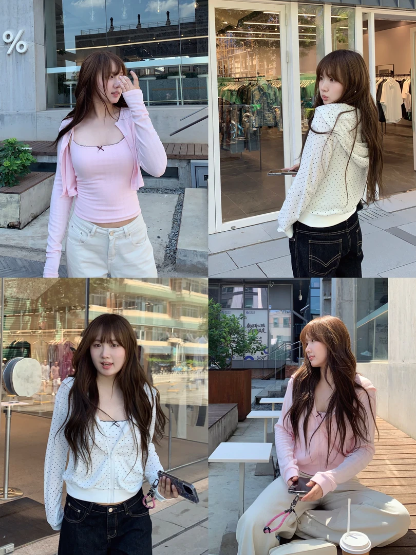 DouDou痘肌理感三件套显瘦百搭