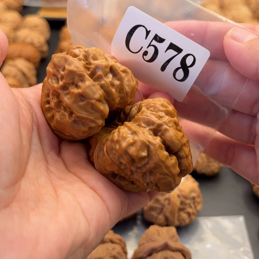 把件文玩核桃蛙蛙精品42肚46