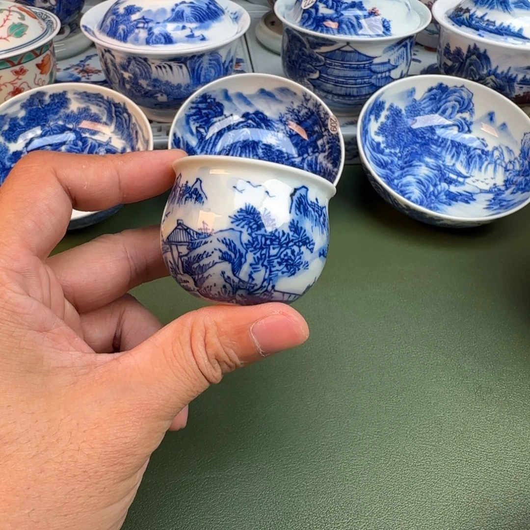 陶纯手工纯手绘茶具272