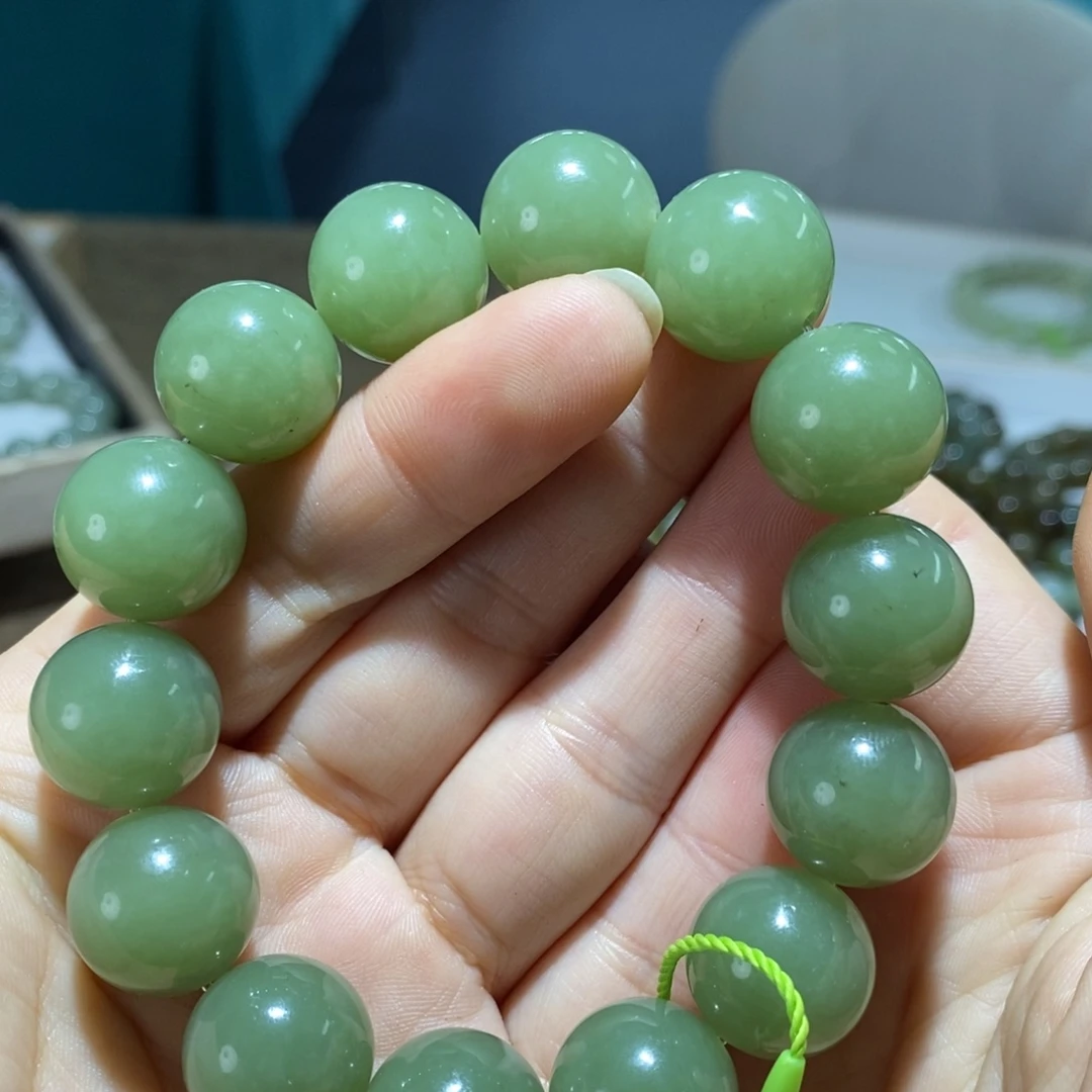 和田玉未镶嵌手链116