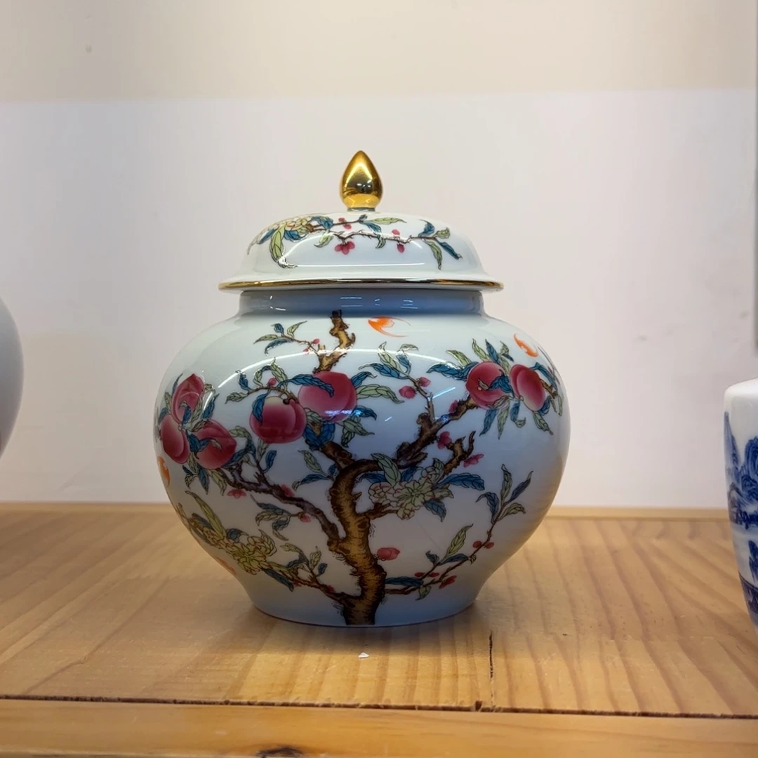 高端定制茶叶罐陶瓷