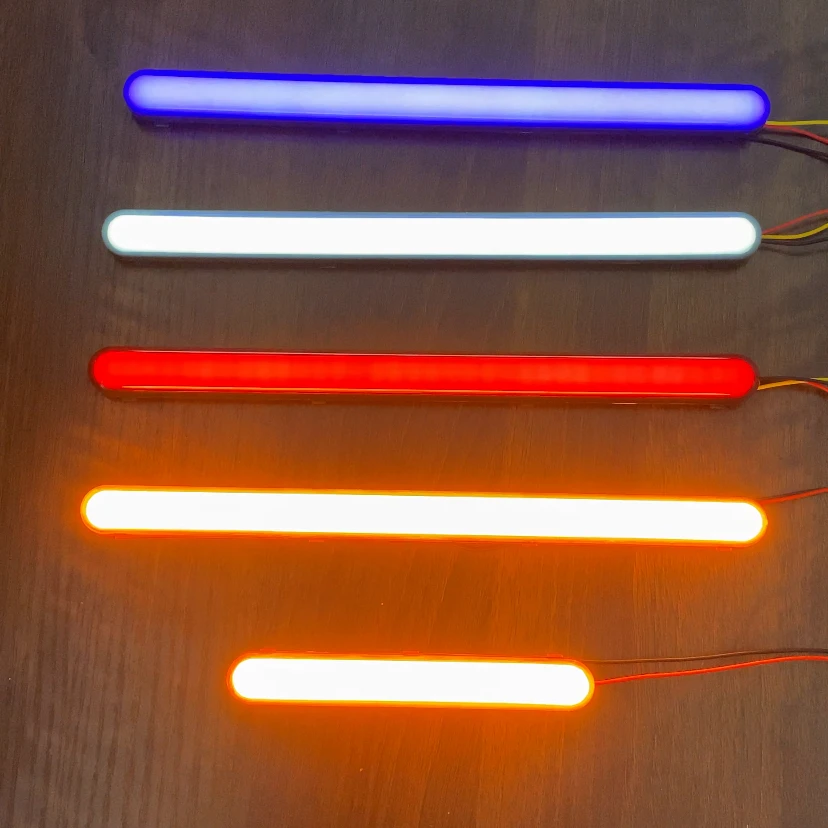 汽车摩托车货车12V24V通用高亮日行灯刹车灯侧边尾箱防追尾警示灯