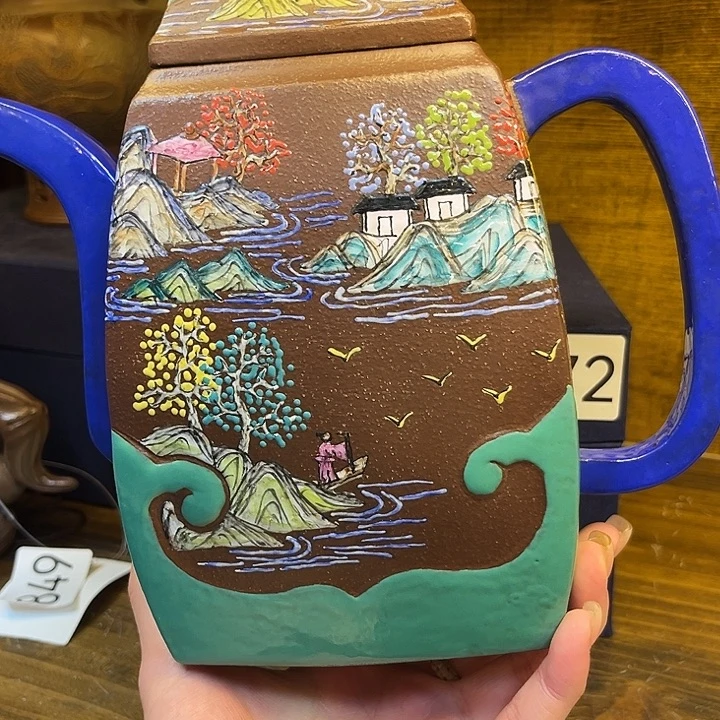 漂***流紫砂茶壶紫砂艺术中心