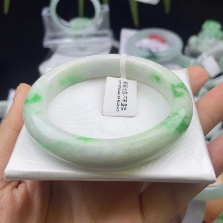 未镶嵌手链翡翠天然56……21