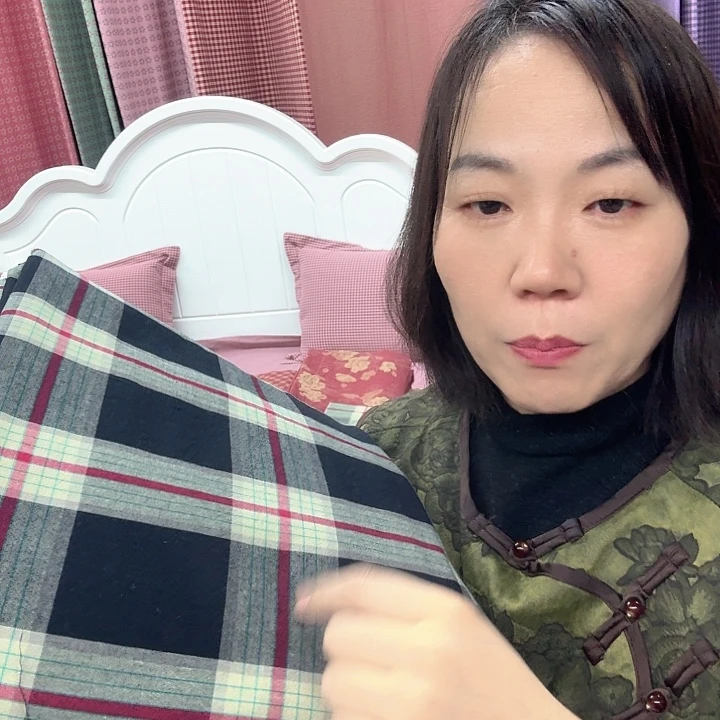 棉棉木槿蓝四件套