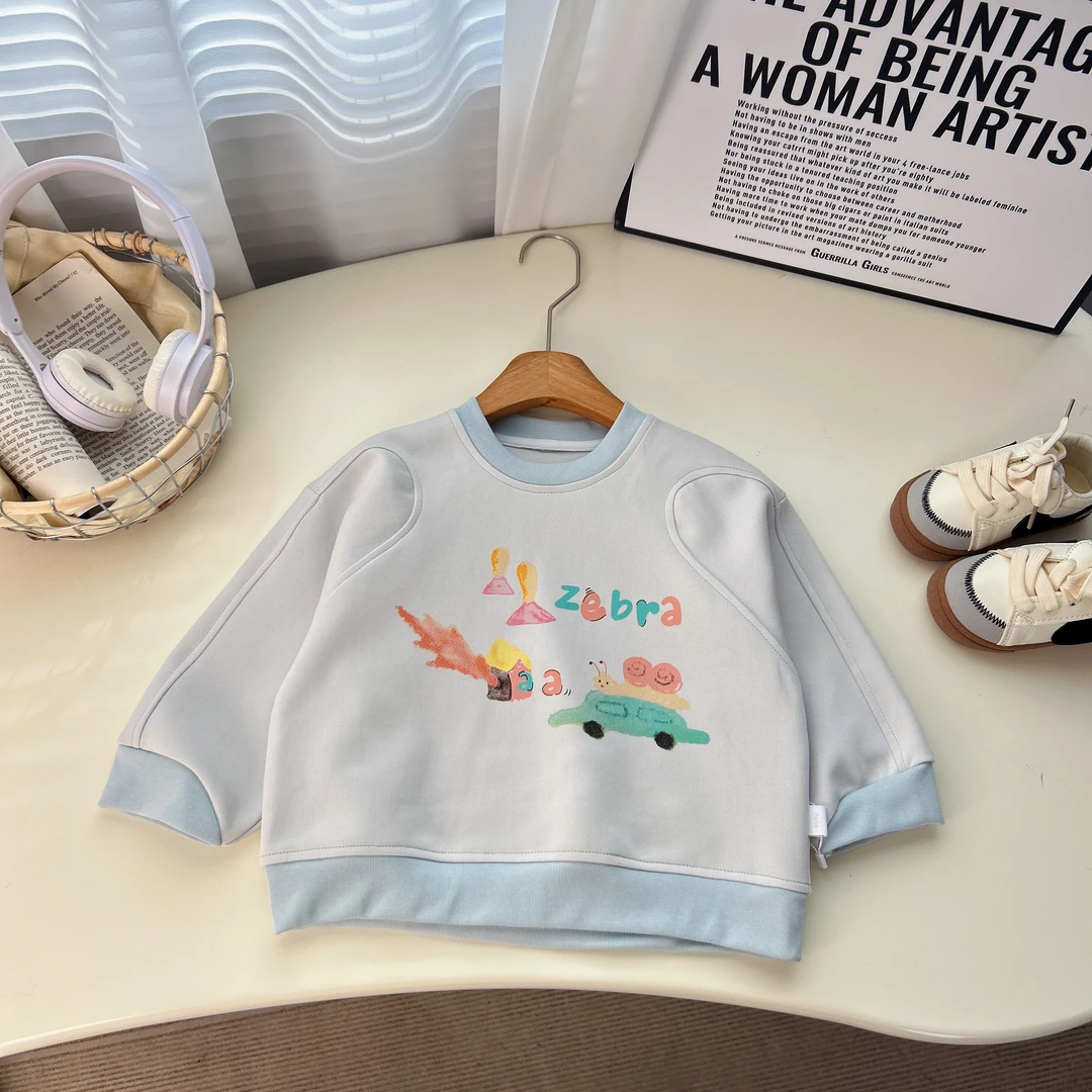 儿童卫衣男童春秋套头卡通上衣BMC25022