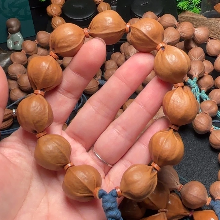 青***墨橄榄核手串/手链手串