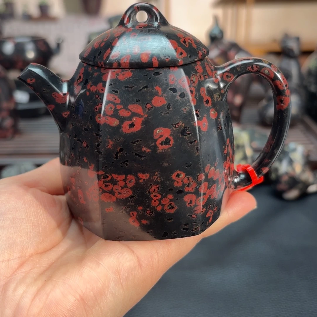 劉***玩康能美玉瓷安山玉