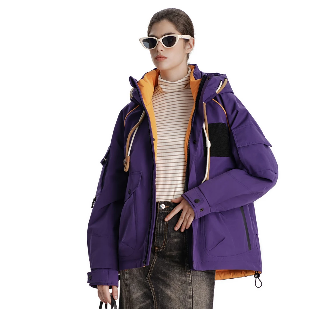 户外城市冲锋衣男女同款情侣出穿搭 79888